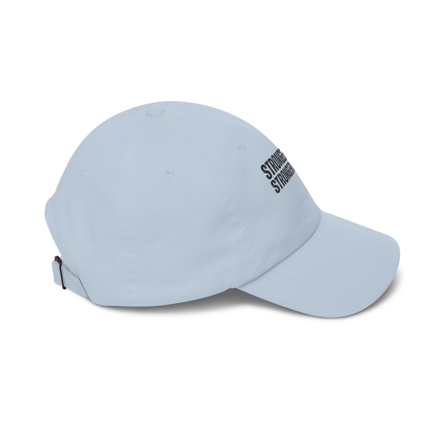 Dad Cap — "Stronger Dads. Stronger Families." Embroidered Baseball Hat
