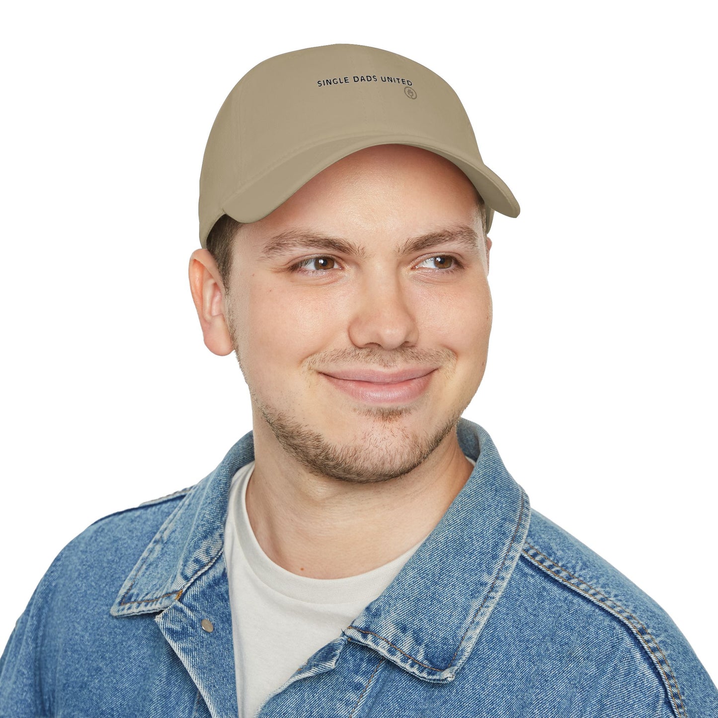 Single Dads United Low Profile Baseball Cap — Minimalist Embroidered Dad Hat