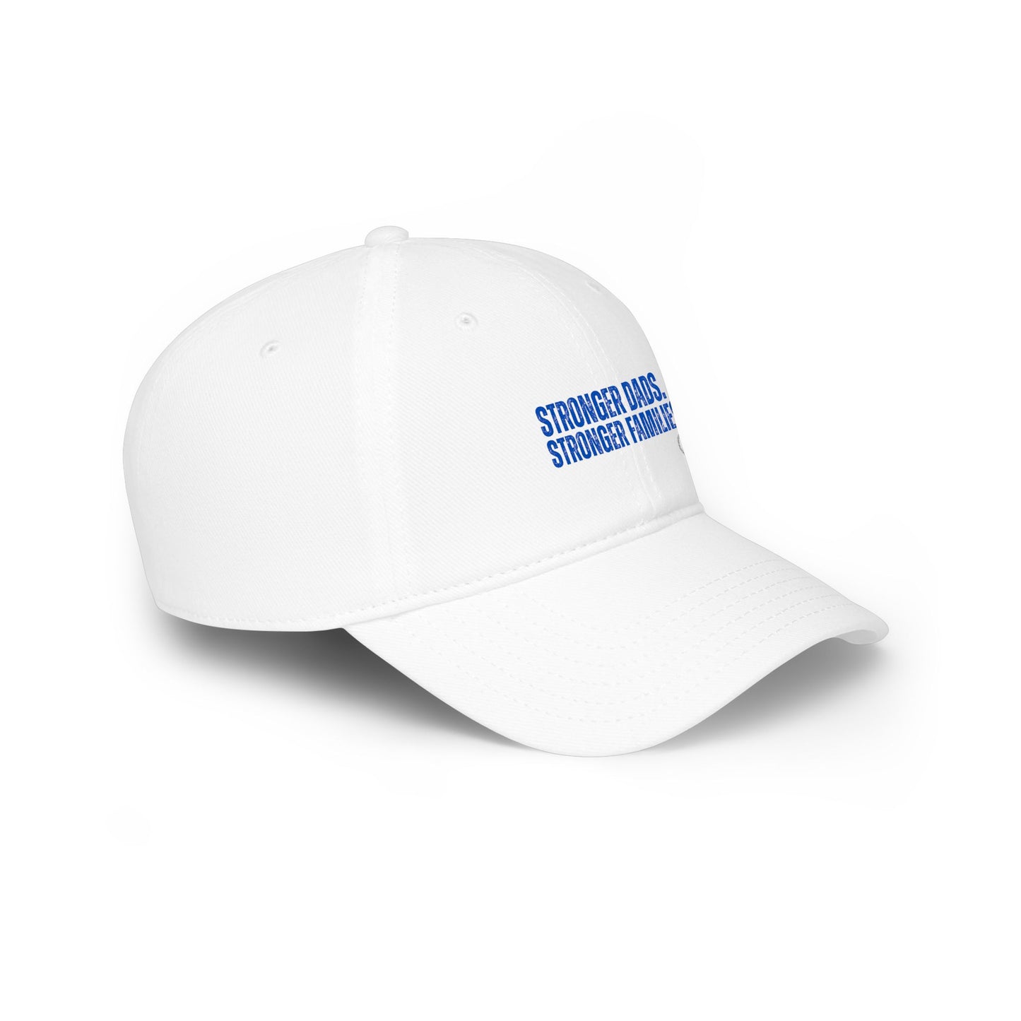 Stronger Dads, Stronger Families Blue Letters Hat
