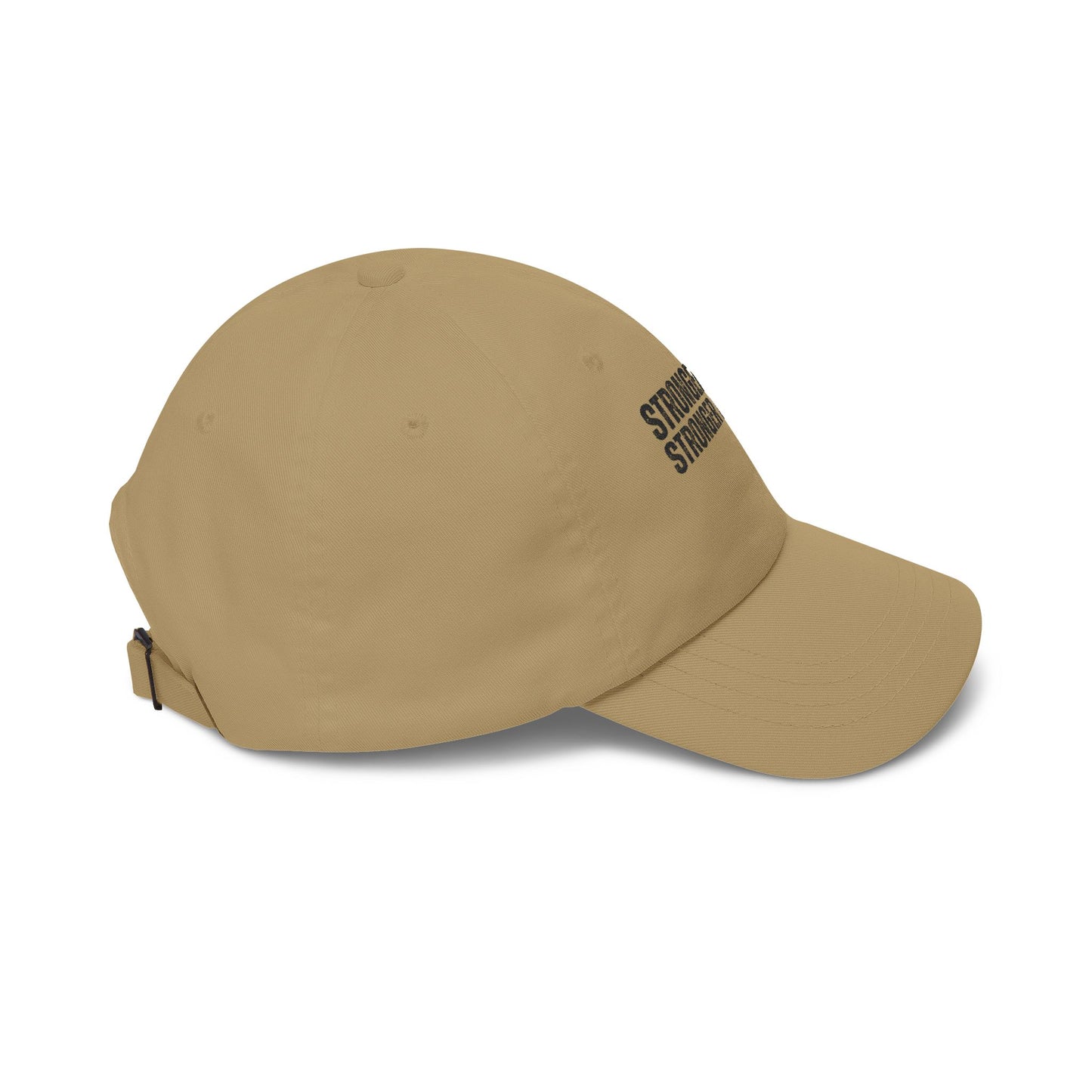 Dad Cap — "Stronger Dads. Stronger Families." Embroidered Baseball Hat