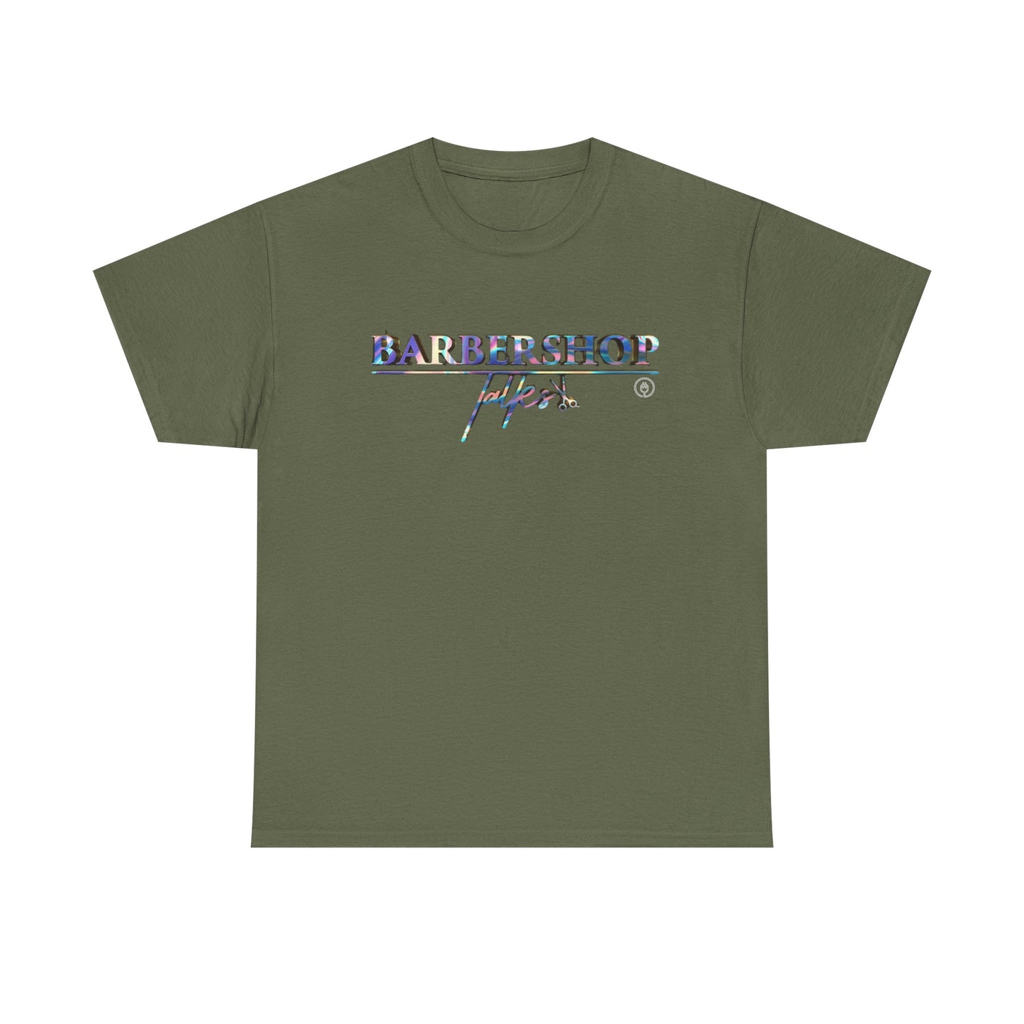 Barbershop Vibes Retro Neon T-Shirt
