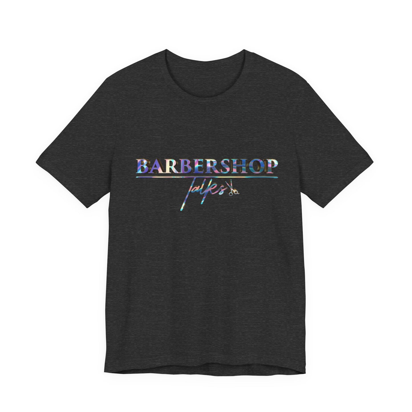 Barbershop Vibes Tee — 'Barbershop Life' Retro Script T-Shirt