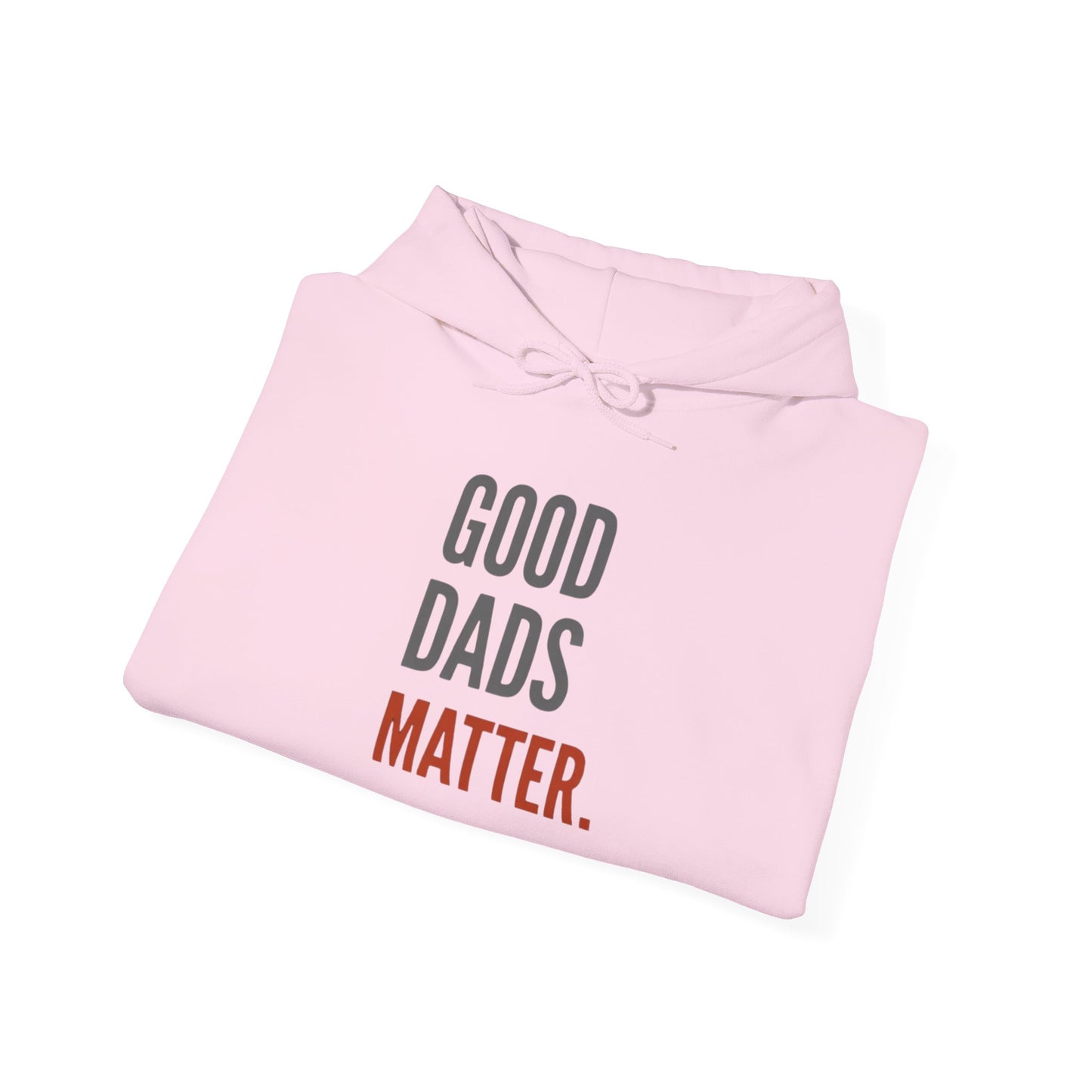 Good Dads Matter Black & Red Adult Hoodie