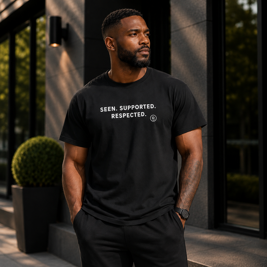Seen Supported Respected Tee