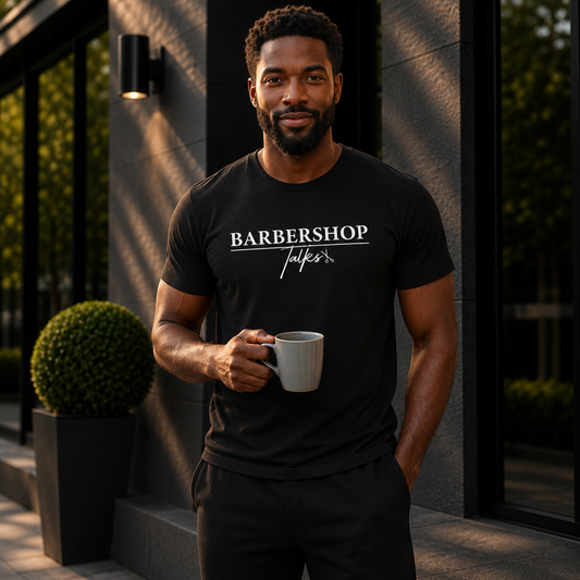 Men's Barber Shop Graphic T-Shirt