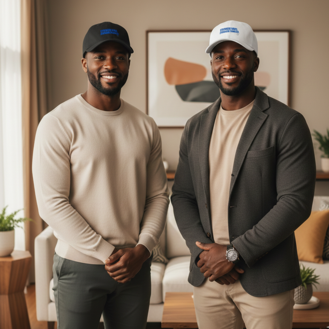Baseball Cap — "Stronger Dads, Stronger Families" Embroidered Hat