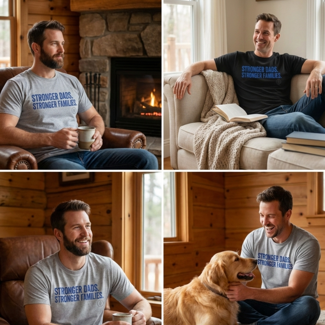 Stronger Dads. Stronger Families. Tee