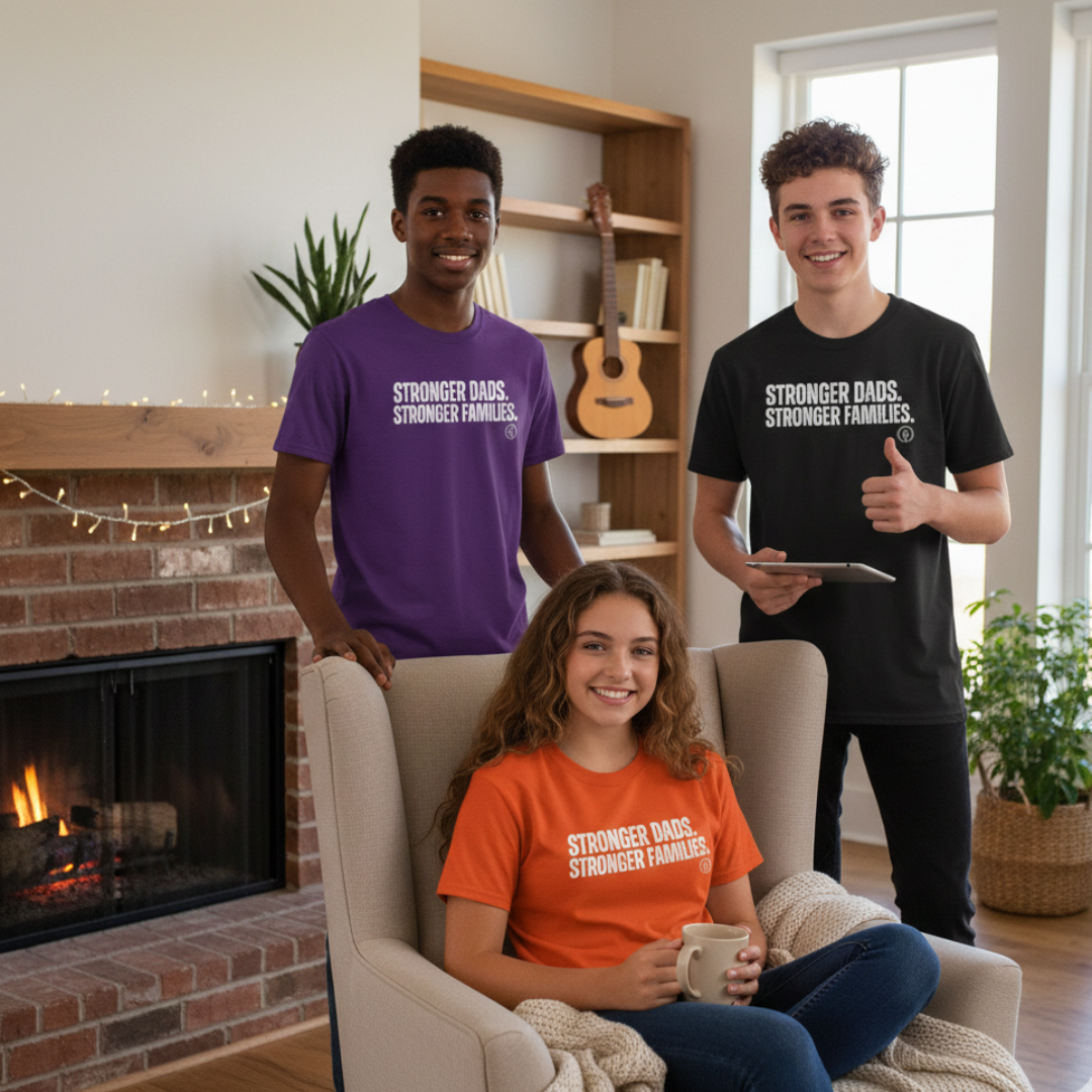 Stronger Dads. Stronger Families. Tee