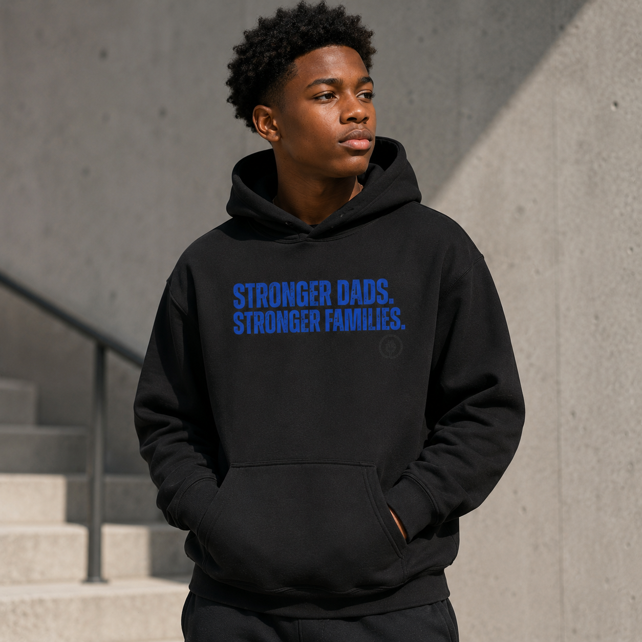 Youth Hoodie  Stronger Dads. Stronger Families.